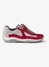 America's Cup Original sneaker met leren details - Rood