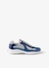 America's Cup sneaker met lakleren details - Blauw