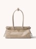 Bonnie Medium schoudertas van kalfsleer - Beige