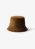 Bucket hoed van corduroy - Bruin