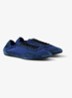 Collapse Re-Nylon sneaker met suède details - Donkerblauw