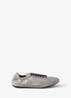 Collapse Re-Nylon sneaker met suède details - Grijs