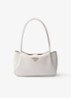 Darling Medium schoudertas van leer - Wit