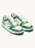 Downtown sneaker van leer - Groen