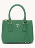 Galleria handtas van leer - Groen