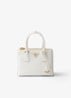 Galleria Small handtas van kalfsleer - Wit