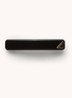 Haarclip met logo - Zwart