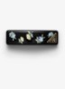 Haarclip met logo - Zwart