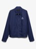Jack met logo en steekzakken - Donkerblauw