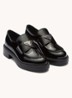 Loafer van leer - Zwart