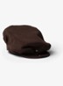 Muts van corduroy met logoborduring - Bruin