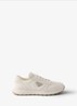 Prax Re-Nylon sneaker met suède details - Gebroken wit