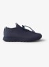 Prax sneaker met gebreid bovenwerk - Donkerblauw