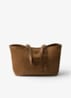 Re-Edition 1978 Re-Nylon Medium shopper met leren details - Camel