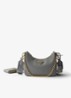 Re-Edition 2005 crossbodytas van kalfsleer - Grijs
