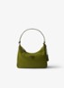 Re-Edition 2005 Re-Nylon Mini schoudertas met leren details - Groen