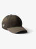 Re-Nylon baseball pet met logo - Legergroen