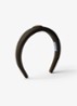 Re-Nylon haarband met logo - Donkergroen