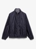 Re-Nylon reversible jack met ritszakken - Donkerblauw