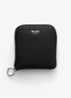 Re-Nylon tasbedel van leer met opbergbare tas - Zwart