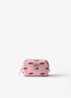 Re-Nylon toilettas met print - Oudroze