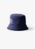 Reversible bucket hoed met logo - Donkerblauw