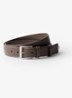 Riem van kalfsleer - Taupe