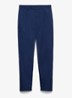 Slim fit pantalon met plooidetail - Donkerblauw