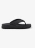 Slipper met logo - Zwart