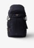 Speedrock Re-Nylon rugzak met leren details - Donkerblauw