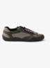 Speedrock sneaker van leer met mesh details - Legergroen