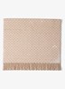 Symbole sjaal in kasjmierblend 185 x 70 cm - Beige