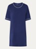 Bamboo nachthemd - Donkerblauw