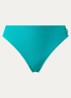 Delray bikinislip met structuur - Turquoise