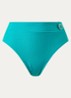 Delray hipster bikinislip met structuur - Turquoise