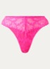 Mocuto string van kant - Roze