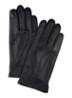 Handschoen van leer - Zwart