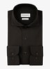 Japanese knitted slim fit shirt - Bruin