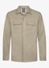 Linen overshirt - Beige