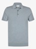 Luxury basic polo in lyocell blend - Blauw
