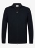 Luxury fijngebreid vest - Donkerblauw