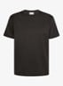 Luxury T-shirt met stretch - Donkerbruin