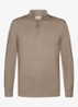 Fijngebreide trui van merino wol - Beige