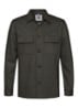 Overshirt met borstzakken - Bruin