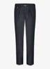 Regular fit chino in wolblend - Donkerblauw