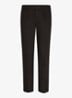 Regular fit chino met steekzakken en stretch - Donkerbruin