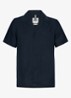 Relax fit shirt in linnen - Blauw