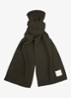Sjaal in wol blend - Groen