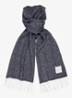 Sjaal van lamswol - Donkerblauw