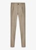 Slim fit chino in wolblend - Beige